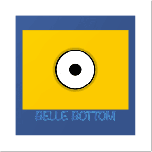 MINION USA DESPICABLE BELLE BOTTOM Posters and Art